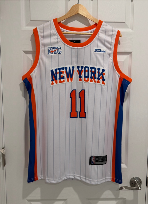 Men New York Knicks #11 Brunson white 2026 Nike NBA jersey 102003